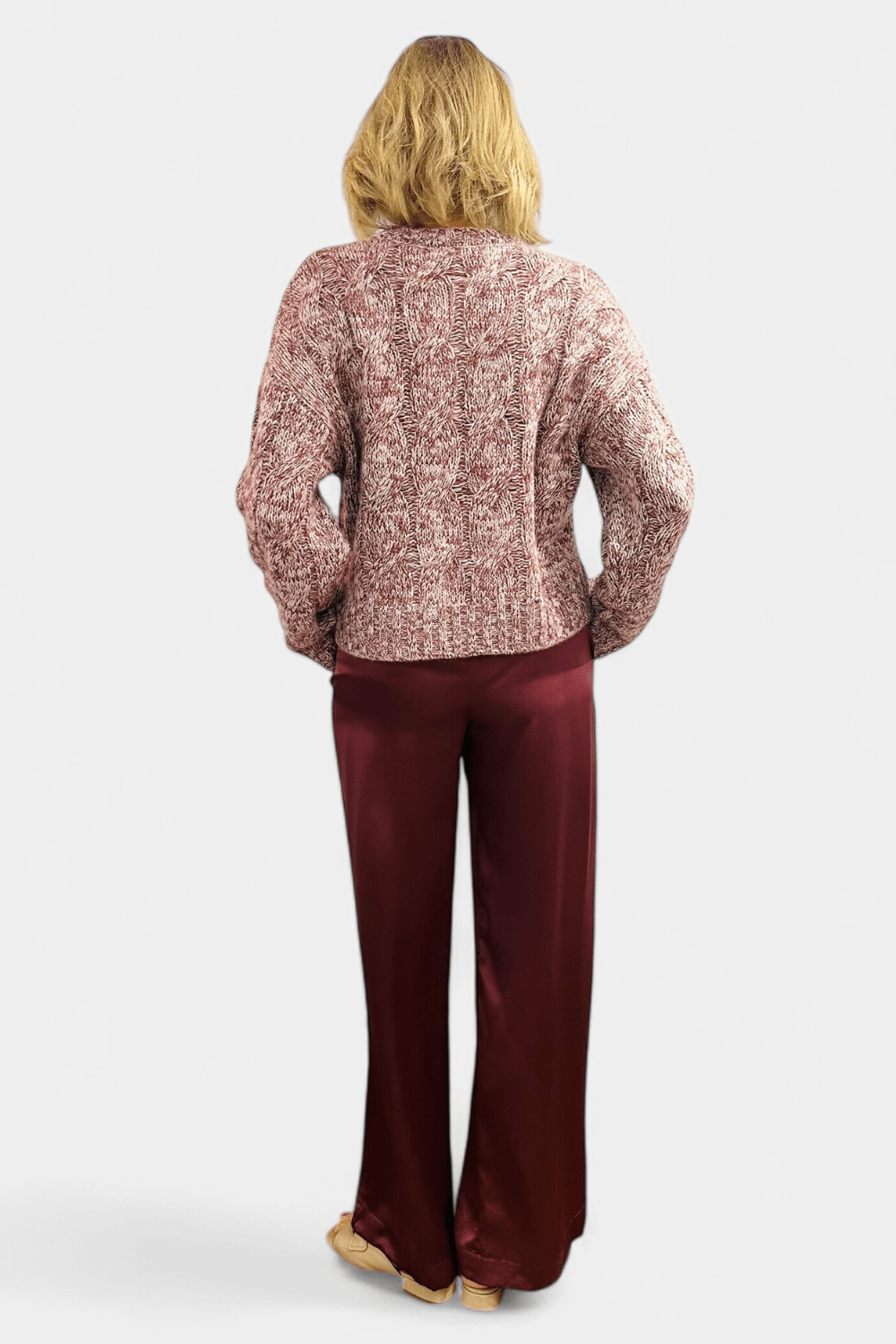 Tristan Cable Knit Sweater - Sablyn