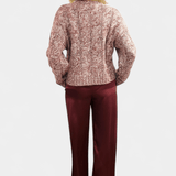 Tristan Cable Knit Sweater - Sablyn