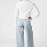 Tuxedo Shirt Plisse Long Sleeve - Odeeh