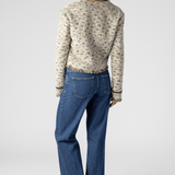 Tweed Jacquard Cropped Jacket - Forte Forte