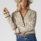 Tweed Jacquard Cropped Jacket - Forte Forte