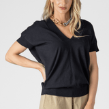 V Neck Knit Top - Plan C