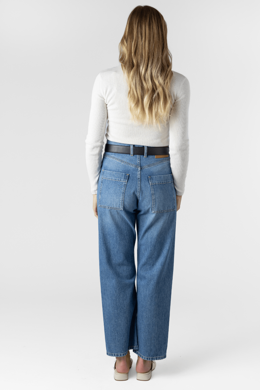 Vivian Long Sleeved Cashmere T-Shirt - The Posh Peacock