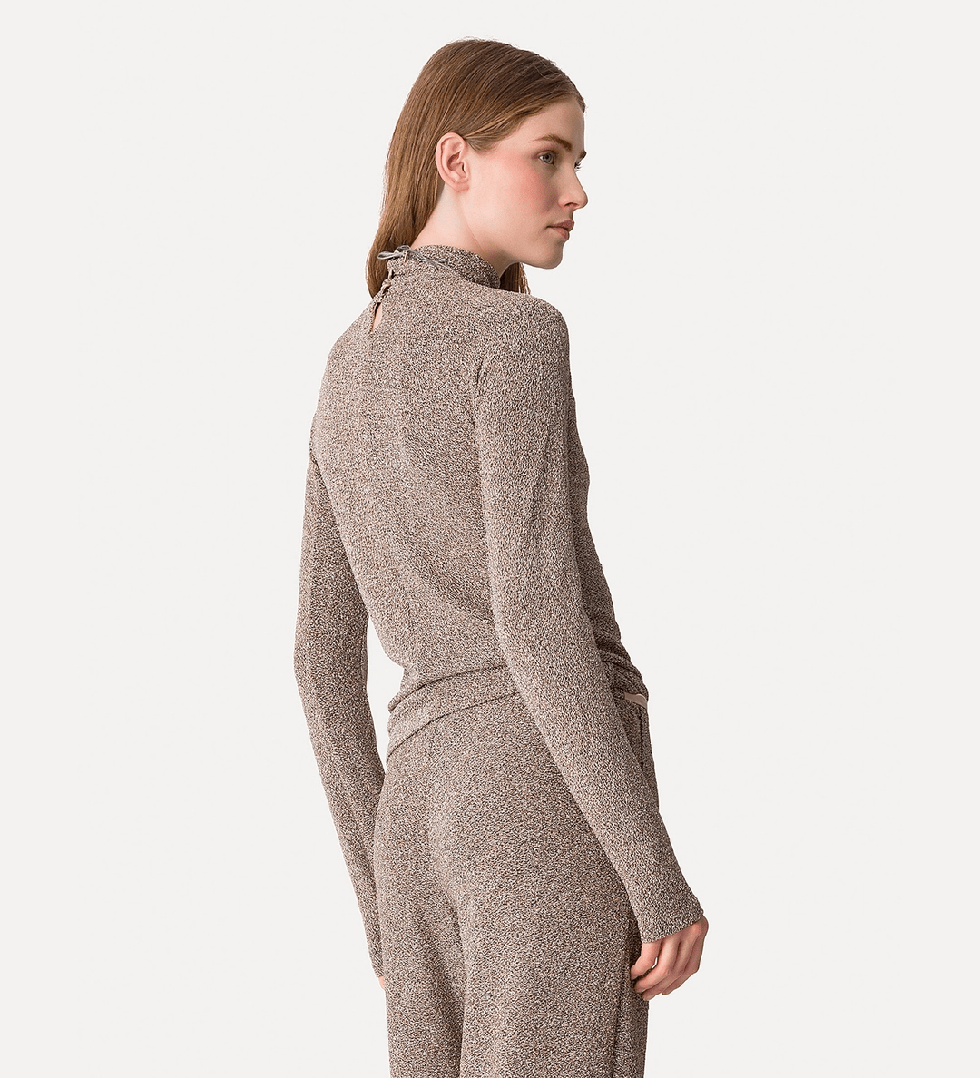 Vrille' Mockneck Top - Forte Forte