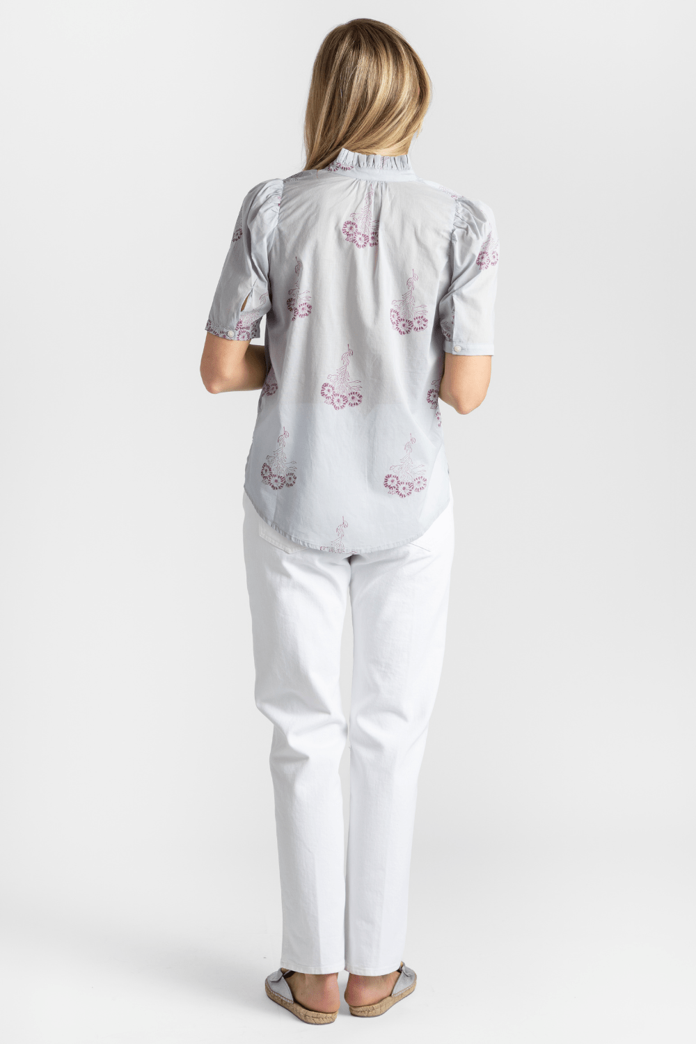 Winn Pansy Sky Shirt - Alix of Bohemia