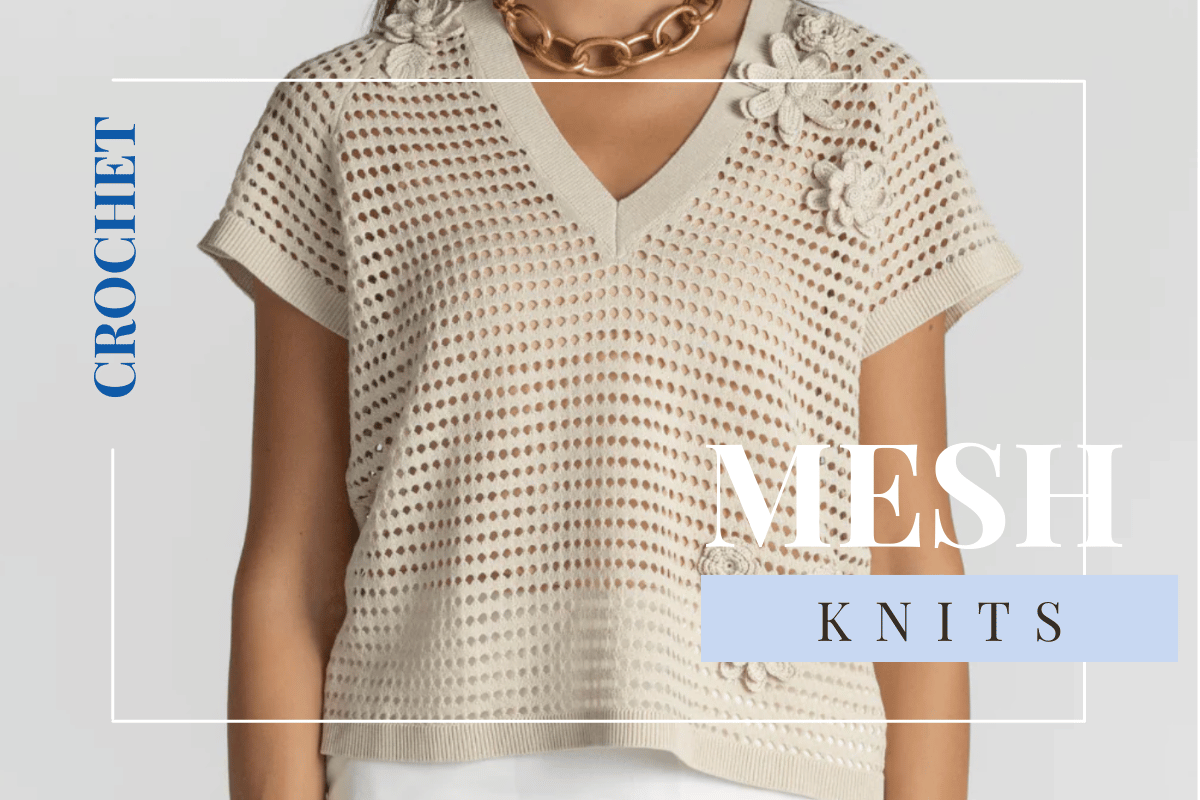 Crochet Mesh Knits Are Having A Moment: Today's Top Fashion Trend 2025 - The Posh Peacock