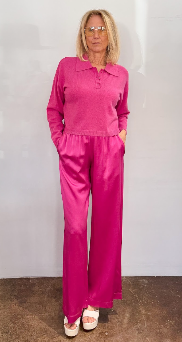 Sycamore Sweater & Brynn Silk Pant