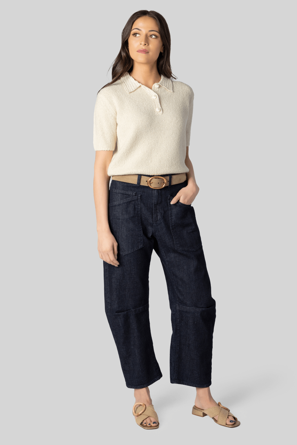 Cashmere Polo + Shon Jean image