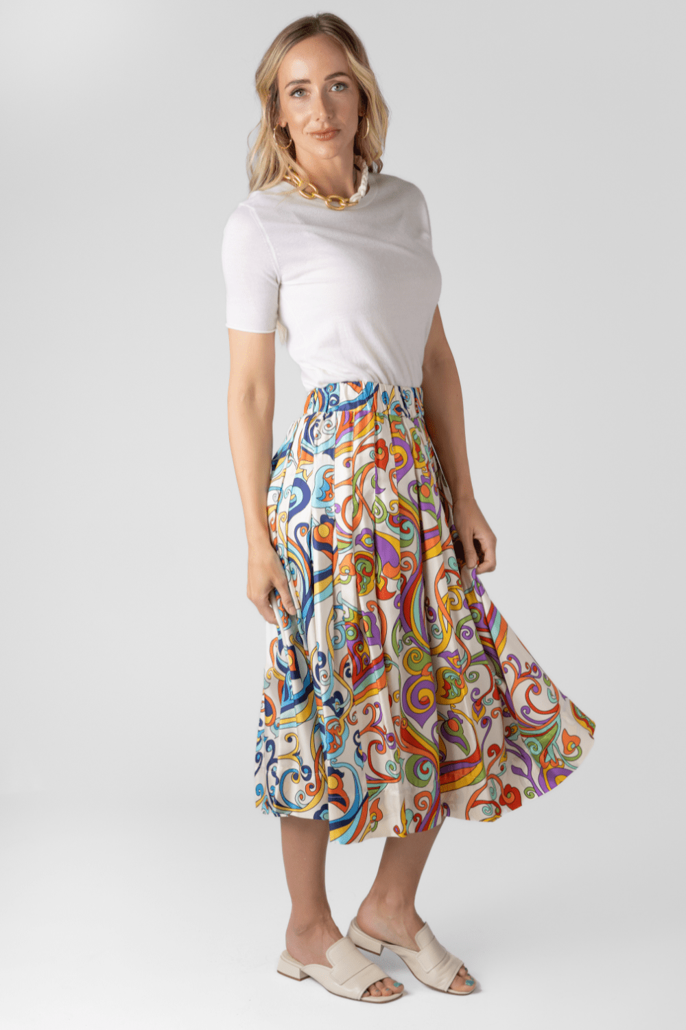 Cashmere Top & Venise Skirt