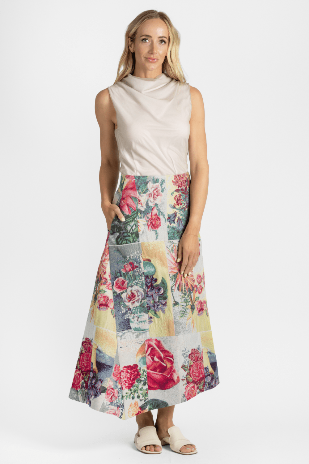 Sheer Layered Top + Postcard Skirt