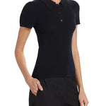 Solana Knit Polo Top - The Posh Peacock