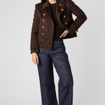 Ornella Cropped Peacoat - The Posh Peacock