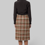 Plaid Pencil Skirt