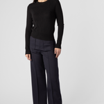 Cashmere Shrunken Crewneck Sweater - The Posh Peacock