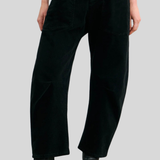 Shon Corduroy Pant in Black