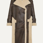 Sheepskin Reversible Long Coat - The Posh Peacock