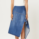 Panel Skirt with Side Slit - The Posh Peacock