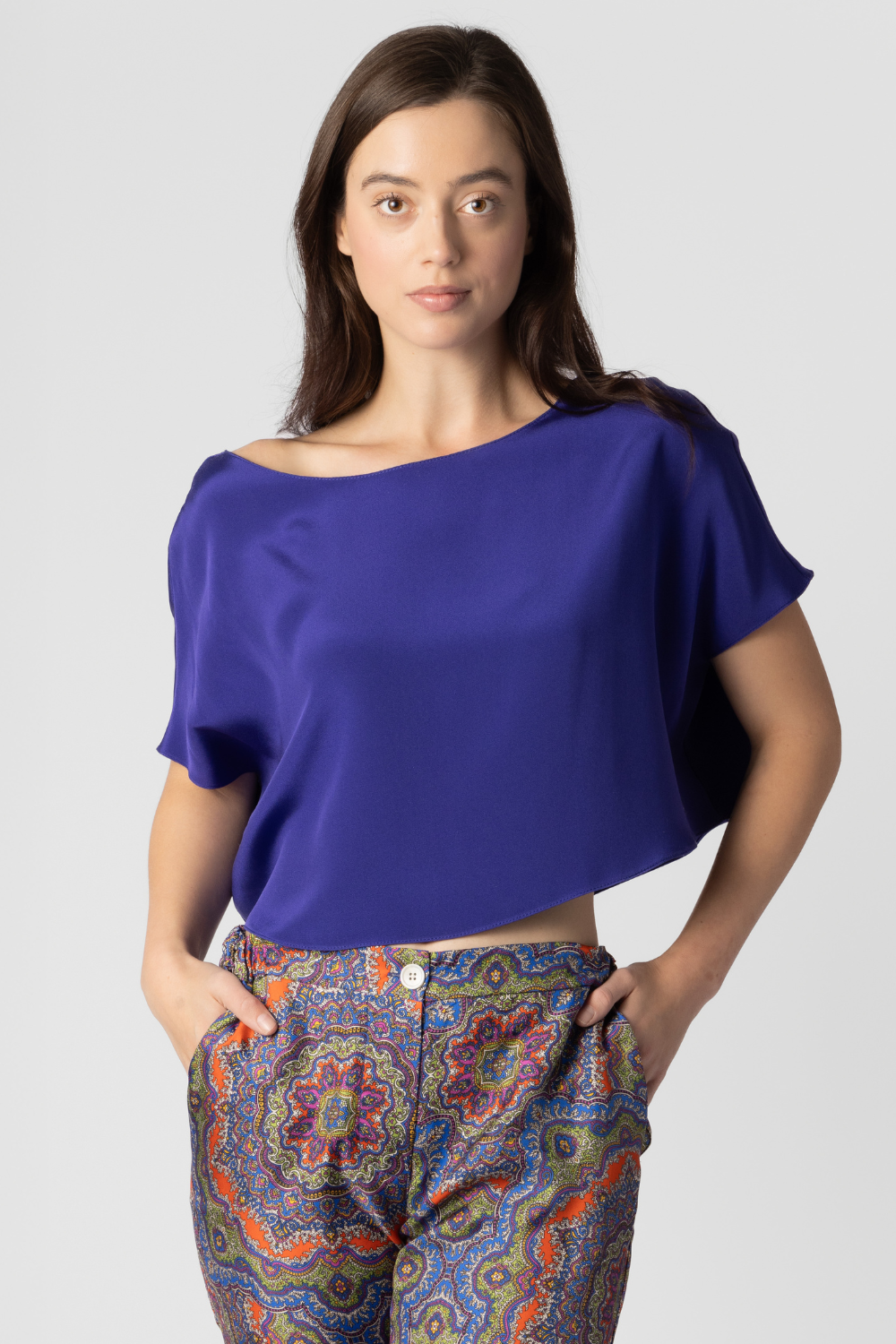 Crop Sway Top & Sarong Skirt