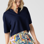 Neela Cashmere Polo Top - The Posh Peacock