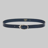 Narrow Leather Belt