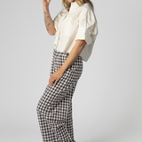 Cotton Gingham Pant - The Posh Peacock