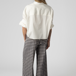 Cotton Gingham Pant - The Posh Peacock