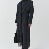Carrie Fringe Robe Coat