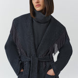 Carrie Fringe Robe Coat