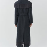 Carrie Fringe Robe Coat