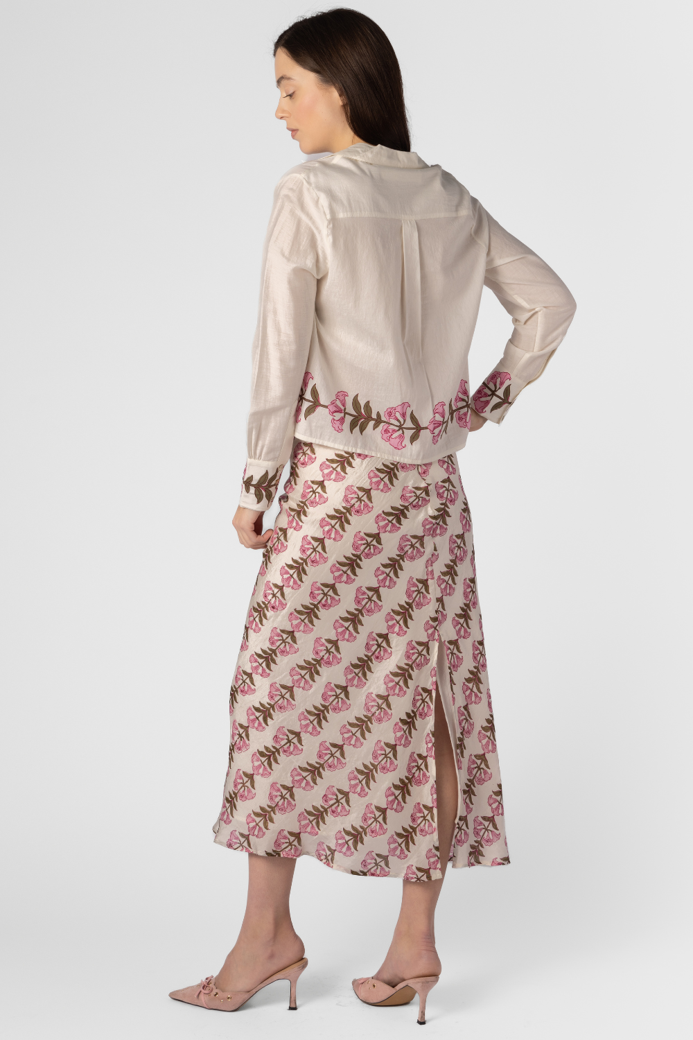 Pippa Trumpet Lily Shirt - The Posh Peacock