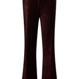 Velvet Flared Trousers - The Posh Peacock