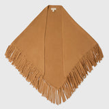 The Big Sweater Fringe Scarf - Camel