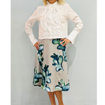 Floral Midi Skirt - The Posh Peacock