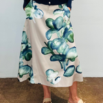 Floral Midi Skirt - The Posh Peacock