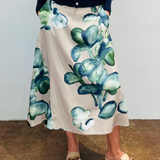 Floral Midi Skirt - The Posh Peacock