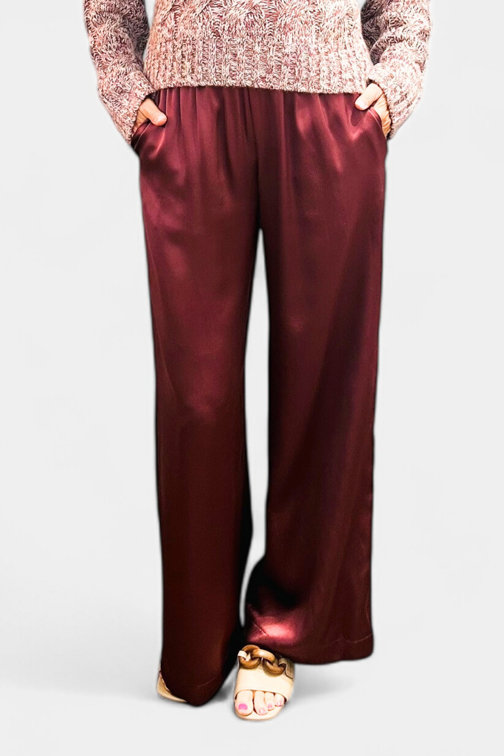 Virginie Blazer & Brynn Silk Pant