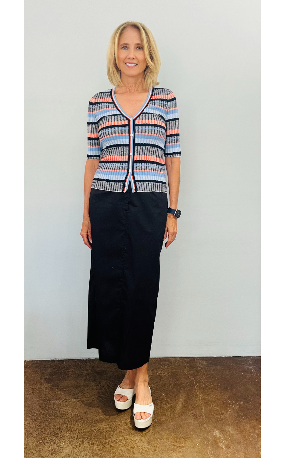 Calliope Cardigan + TWP Pencil Skirt