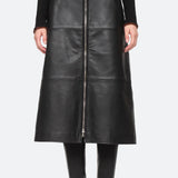 Sea New York Lilia Leather Skirt - The Posh Peacock