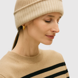 Cashmere Colorblock Beanie