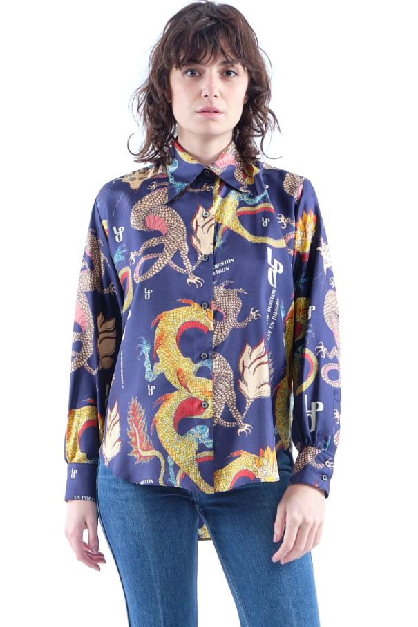 La Prestic Ouiston Brooks Shirt - The Posh Peacock