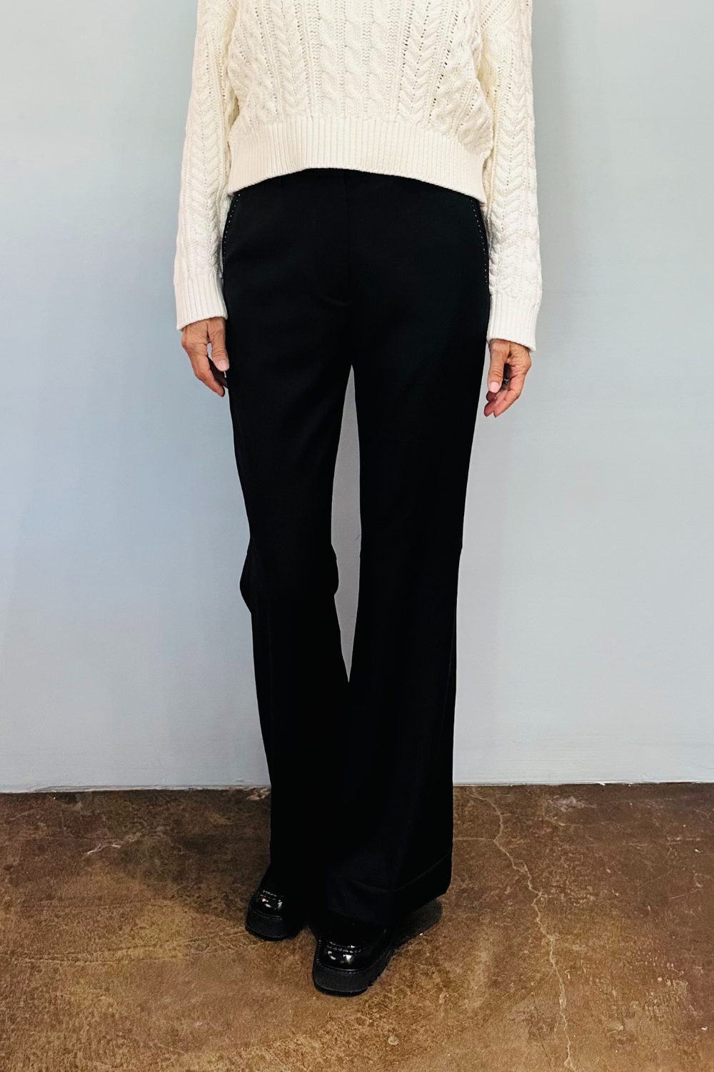 Maria Cher Caseros Luella Black Pant - The Posh Peacock