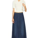 Astrid Denim Skirt - The Posh Peacock