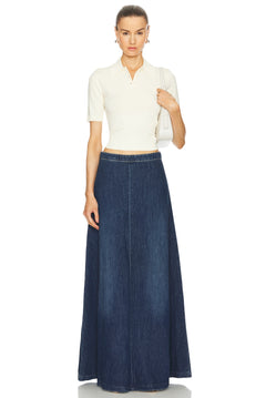 Astrid Denim Skirt - The Posh Peacock