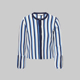 Iris Striped Knitted Jacket