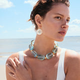 Lobos Collar Necklace in Poolside