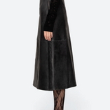 Sea New York Andy Leather Skirt - The Posh Peacock