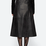 Sea New York Andy Leather Skirt - The Posh Peacock