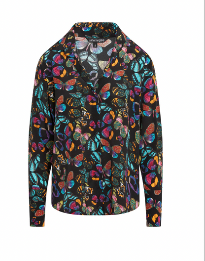 Catherine Gee French Cuff Daria Blouse - The Posh Peacock