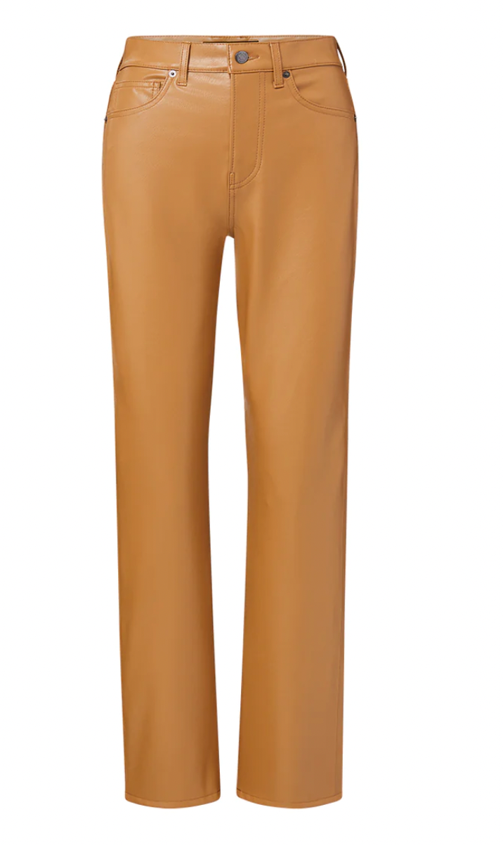 Veronica Beard Joey Vegan Leather Pant - The Posh Peacock