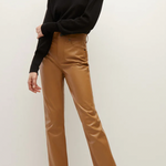 Veronica Beard Joey Vegan Leather Pant - The Posh Peacock